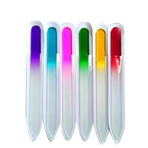 Factory Outlet Durable Buffing Sanding Art Nail Files Manicure Decoration Tools Glass Nail File Set