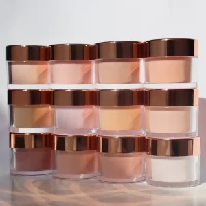 Factory Polymer Powder Nail Nude Color Dipping Acrylic Powder