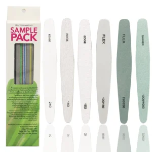 Factory Price 6PCS Nails Buffer File Set Washable Double Side Nail File Set