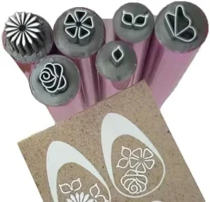 Factory Price Creative New Style 6 Pieces Nail Art Stamp Pen Set High Quality Metal Nail Art Stamp Pen for Nail DIY