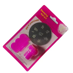 Factory Price Nail Stamp Plate Set DIY Manicure Tool Nail Stamping Kit Nail Art Stamper With Metal Pattern Template