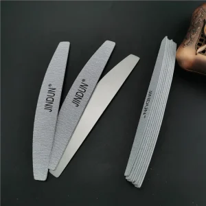 Factory Price Sandpaper Refills Disposable Replaceable File Stickers Buffer Pads 100# Stainless Nail Files