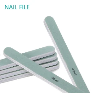 Factory Professional Double Side 100 180 Oem Eva Nail File Custom Buffer Polishing Mega Sponge Nail File for Beauty