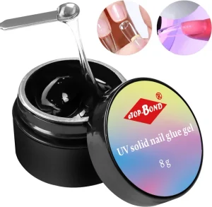 Factory Provide Long Lasting Professional 8g Solid Nail Tips Gel Glue Nails UV Gel