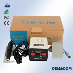 Factory Sale 35000rpm Micromotor Nail Drill Strong 204 102L Nail Drill Machine