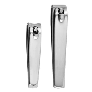 Factory Stainless Steel Finger Nail Clippers Durable Sharp Professional Customizable Logo Nail Clippers for Home Use