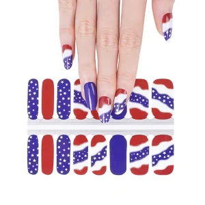 Factory Striped Nail Polish Film Full Discount Spot Nail Patch European and American
