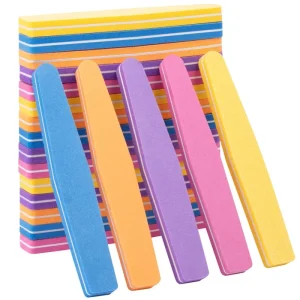 Factory Supply Disposable Nail File Custom Double Sided Emery Sponge Nail Buffer Nail Art Tool Environment Friendly