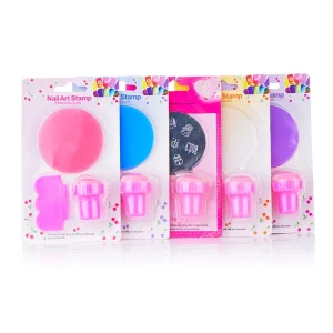 Factory Supply Nail Art Stamp Plate Set DIY Manicure Tool Nail Stamping Nail Art Stamper With Pattern Template
