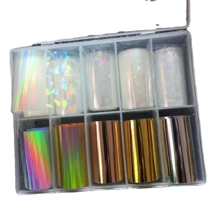 Factory Transfer Foil Nail Foil for Nail Art Sticker for Nail Art Decoration 60 4*100cm