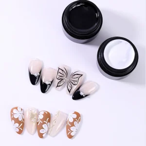 Factory UV Gel Nail Sculpting Polish with Nail Builder for 3D Molding & Sculpture MIX Colors