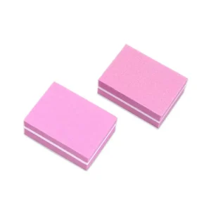 Factory Washable Nail Buffer Block 50pcs Bulk 100 180 Grit Mini Nail Art Sponge File For Salon Manicure Use