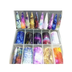 Factory sale Jiaoqi XK 09 ail art decoration nail art sticker nail foil