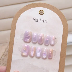 Fake Nails Capricorn False Nails Pattern Design Acrylic Nails Tight Bonding Artificial Fingernails