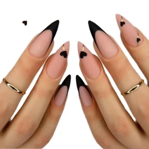 False Nails 24pcs High Quality Custom Short Halloween Press on Nails with Glue Private Label Nail Supplies