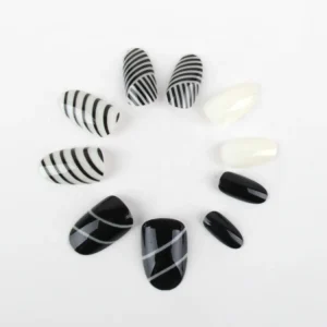 False Nails Art Tips Press On Full Cover Nail Decoration for Girl and Woman