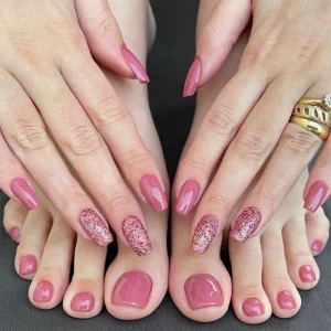 False Nails Fingernails and Toenails in the Same Series Press on Nails 48 Piece False Artificial Private Label With Glue