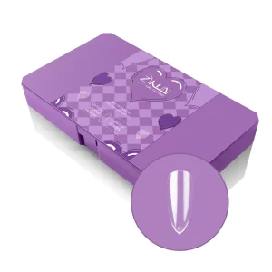 Fashion Soft Gel Acrylic Nails Tips Private Label Full Cover Round 560 Pcs Nail Tips OEM Package Box