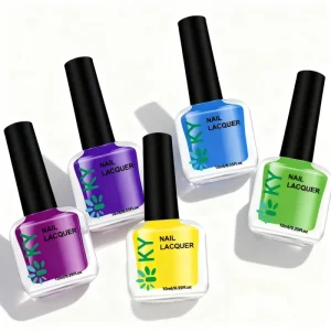 Fast Drying Nail Polish No Lamp Needed Glossy Nail Lacquer OEM Private Label Free Sample Avaliabled