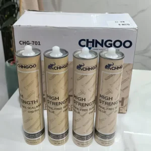 Fast Drying One Component Silicone Nail Free Adhesive Sealant Bonding Wood Metal Glass Tiles Concrete Walls Heavy Packing