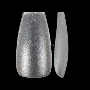 Faux Nails Art for Women and Girls 6 COLORS Press on Nails Medium Coffin SQUARE False Nails Light Pink Matte