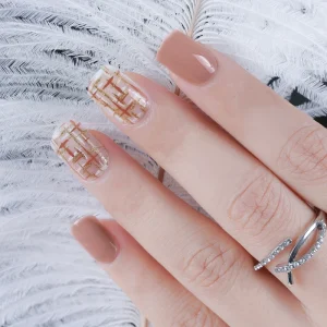 Fengshangmei OEM ODM High Quality Press On Nail Tips New Design for Beauty Use on Fingers