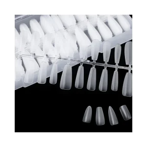 Finger Artificial Full Half Cover French False Matte Soft Gel Nail Tips Custom LOGO