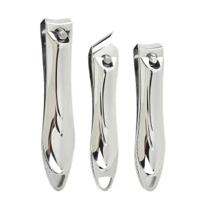 Finger Beauty Nail Clippers Manicure Scissors Silver High grade Carbon Steel Nail Care Tool Set Nail Grinder Pliers