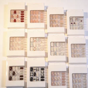 Finished Products Press on Nails Reusable Artificial Fingernails