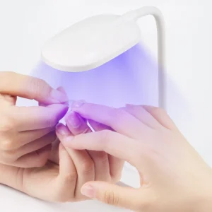 Flexible Rechargeable Nail Polish Lamp Cordless UV LED Gel Light Table Lamp for Nail Tips Extension