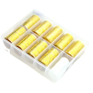 Foil Nail Dorado Popular Luxury Nail Stickers Multiple Styles of Nail Pattern Foil