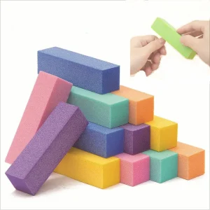 Four Sided Polish Block Nail Files Sponge Nail Buffer to Remove Dead Skin