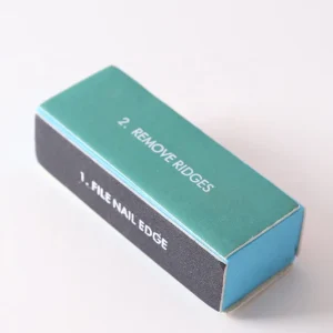 Four Sides Polishing Block Nail File Beancurd Block Frosted Nail File for Wear Sandpaper Nails