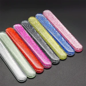 Free Custom Logo Glass Nail File Manufacture Nail Buffer Beauty Nail Manicure Tool
