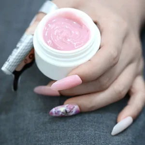 Free Sample 15ml Vegan Gel Nail Extensions UV Harder Stronger X Nail Polish Odorless Soak off Poly Gel for LED Lamp Nail Design