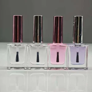 Free Sample Color Clear Tot Polish Super Shiny Clear Purple Pink Semi-permanent Nail Polishes