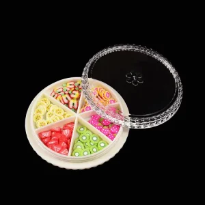 Free Sample Fruit 3D Nail Art Decorations Supplies of Jewelry Stone Gem Crystals Stickers & Decals