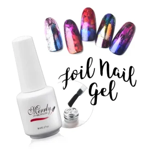 Free Samples OEM Private Label 3D Sticker Nail Art Nail Transfer Foil Gel