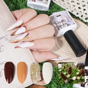 Free Soak Off Gel Polish Color 3 Step Gel for Nails UV LED Gel Polish