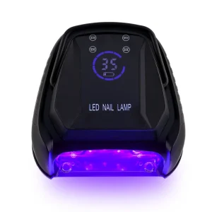 Full Metal Body 72W Professional UV LED Nail Lamp Rechargeable Nail Dryer Light for Salon