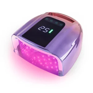 Gel Nail Lamp DIY Pink Portable Quick Dry All Gel Led Lamp for Gel Nails