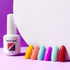 Gel Nail Polish China Manufacturer’s Full Colors 15ml UV LED Gel Nail Polish OEM ODM Soak off Cruelty free Round Bottle Packed