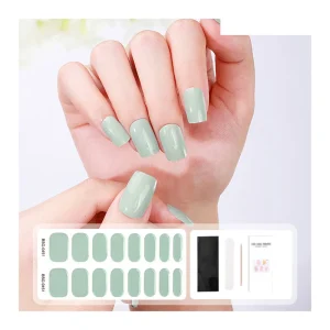 Gel Polish Nail Sticker Uv Transfer Foil 100% Stickers Kit Gel Nail Stickers