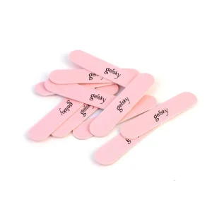 Gelsky 100 180 Grit Small Nail Files Mini Zebra Nail File