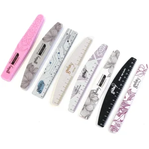Gelsky 80 120 150 240 100 180 Nail File Professional Nail Files 100 180 Double Sided Emery Board Nail Files 80 80