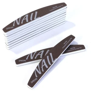 Gelsky Buffer Nail High Abrasion Resistance Brown Nail Buffers Blocks 100 180 Nail File Buffers