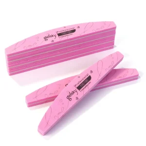 Gelsky Nail Buffer Nail Shine Buffer Pink Buffers Sponge Nail File