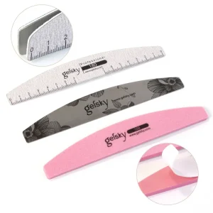 Gelsky Replaceable File Sponge Nail File Refill Sandpaper and Sponge Peel Removeable Replaceable Nail File