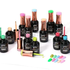 Gelsky Soak Off Gel Polish Set 60 Colour Kit De Unas Gel UV High Quality Hema Free Gel Polish