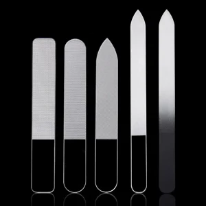 Glass Nail Shiner with Box Nano Nail Buffers Glass Nail File Crystal Shine Polisher Manicure Tools Kit